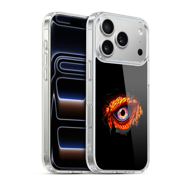 Christos Karapanos Mythical Phoenix Eye Soft Gel Case for Apple iPhone 17 Pro