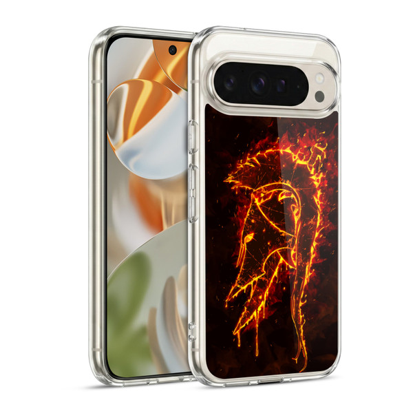 Christos Karapanos Mythical Spartan Soft Gel Case for Google Pixel 9 / Pixel 9 Pro