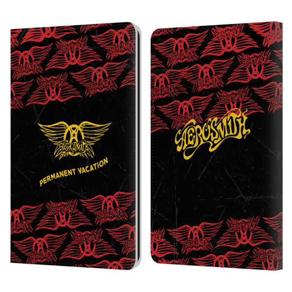 Aerosmith Classics Permanent Vacation Leather Book Wallet Case Cover For Amazon Kindle Paperwhite 1 / 2 / 3
