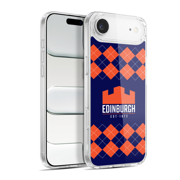 Edinburgh Rugby Logo 2 Argyle Soft Gel Case for Apple iPhone 17 Air