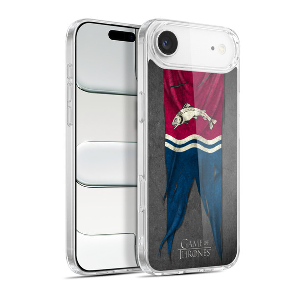 HBO Game of Thrones Sigil Flags Tully Soft Gel Case for Apple iPhone 17 Air