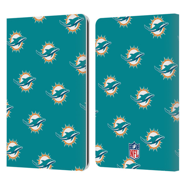 NFL Miami Dolphins Artwork Patterns Leather Book Wallet Case Cover For Amazon Kindle Paperwhite 1 / 2 / 3