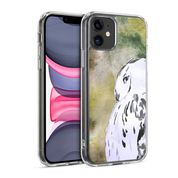 Mai Autumn Birds Owl Soft Gel Case for Apple iPhone 11