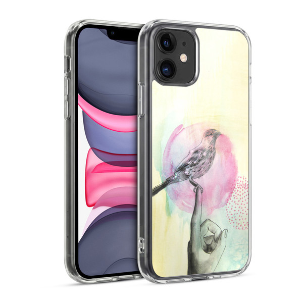 Mai Autumn Birds Rest Soft Gel Case for Apple iPhone 11