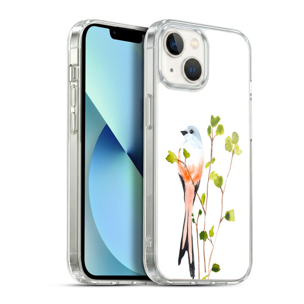 Mai Autumn Birds Scissortail Soft Gel Case for Apple iPhone 13