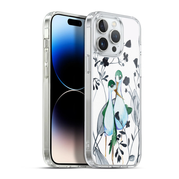 Mai Autumn Birds Together Soft Gel Case for Apple iPhone 13 Pro Max & MagSafe