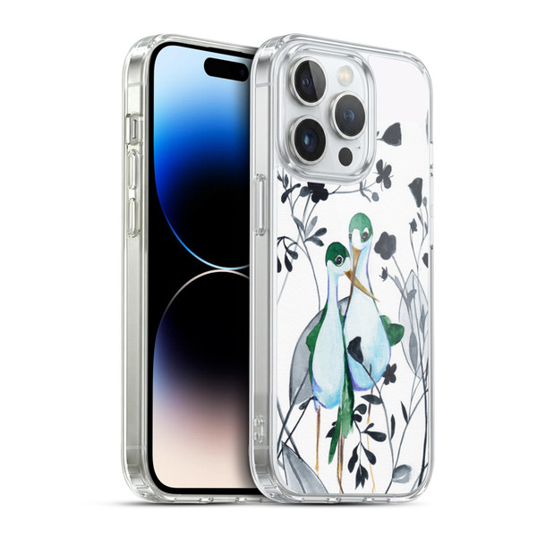 Mai Autumn Birds Together Soft Gel Case for Apple iPhone 14 Pro & MagSafe