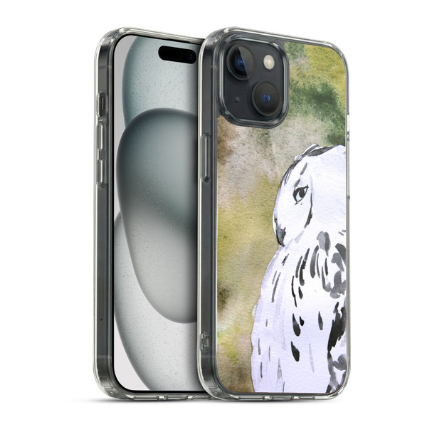 Mai Autumn Birds Owl Soft Gel Case for Apple iPhone 15 & MagSafe