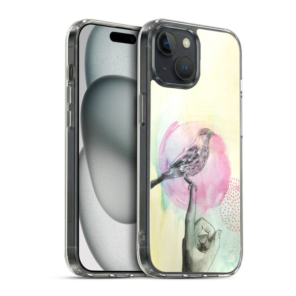Mai Autumn Birds Rest Soft Gel Case for Apple iPhone 15 & MagSafe