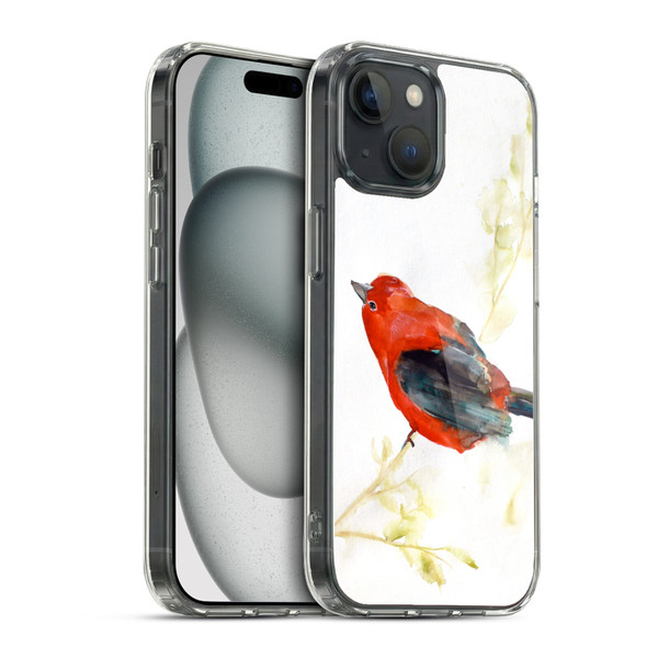 Mai Autumn Birds September Soft Gel Case for Apple iPhone 15 & MagSafe