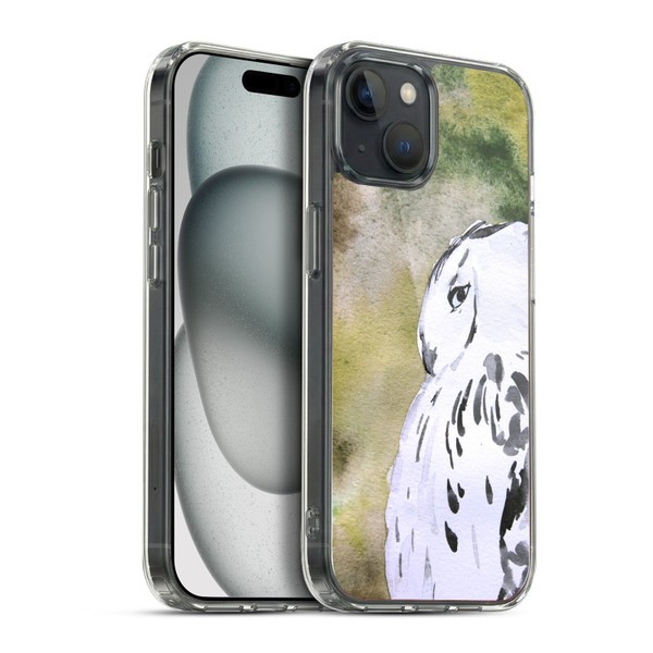 Mai Autumn Birds Owl Soft Gel Case for Apple iPhone 15 Plus & MagSafe
