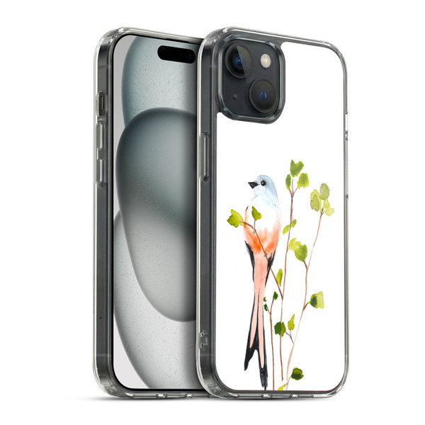 Mai Autumn Birds Scissortail Soft Gel Case for Apple iPhone 15 Plus & MagSafe