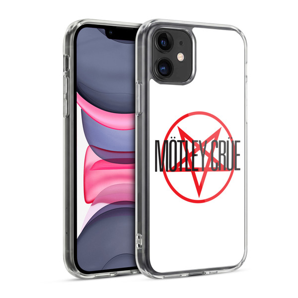 Motley Crue Logos Pentagram Soft Gel Case for Apple iPhone 11