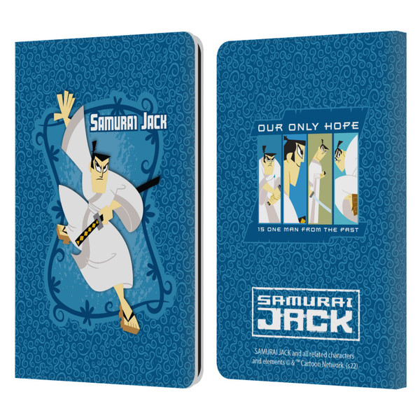Samurai Jack Graphics Character Art 1 Leather Book Wallet Case Cover For Amazon Kindle Paperwhite 1 / 2 / 3