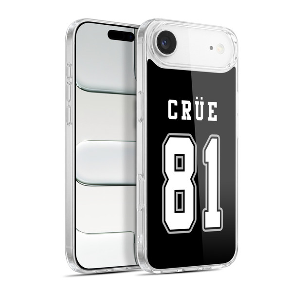 Motley Crue Logos Jersey Soft Gel Case for Apple iPhone 17 Air