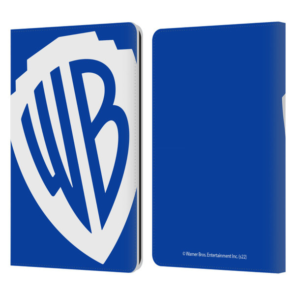 Warner Bros. Shield Logo Oversized Leather Book Wallet Case Cover For Amazon Kindle Paperwhite 1 / 2 / 3