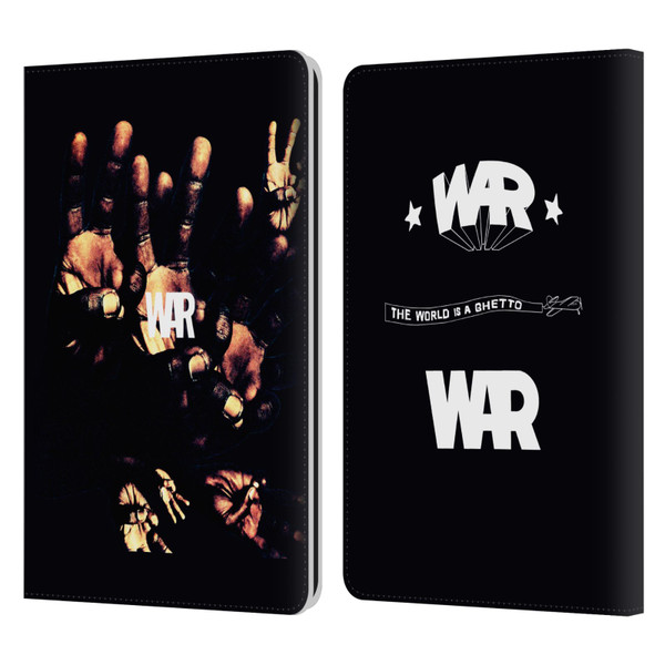War Graphics Album Art Leather Book Wallet Case Cover For Amazon Kindle Paperwhite 1 / 2 / 3