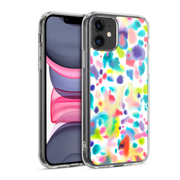 Ninola Colourful Prints Spray Soft Gel Case for Apple iPhone 11