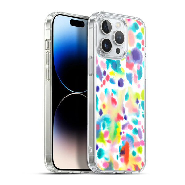 Ninola Colourful Prints Spray Soft Gel Case for Apple iPhone 13 Pro Max & MagSafe