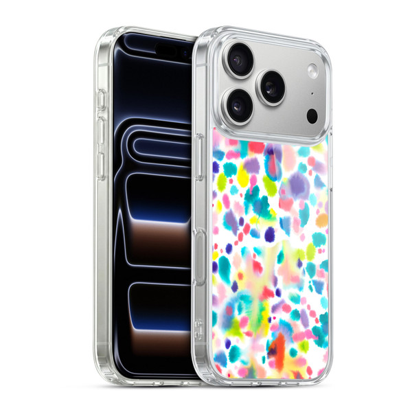Ninola Colourful Prints Spray Soft Gel Case for Apple iPhone 17 Pro