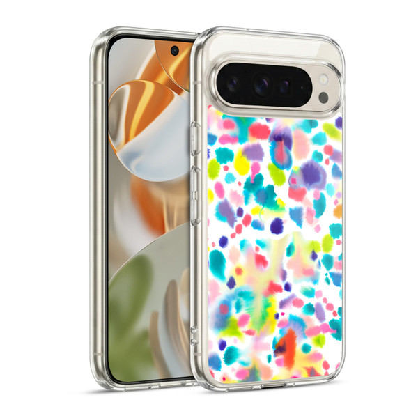Ninola Colourful Prints Spray Soft Gel Case for Google Pixel 9 / Pixel 9 Pro