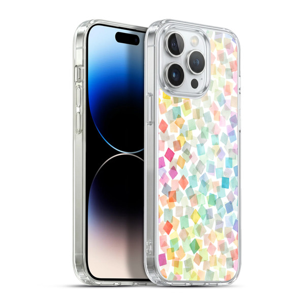 Ninola Mix Patterns Confetti Plaids Soft Gel Case for Apple iPhone 13 Pro Max & MagSafe