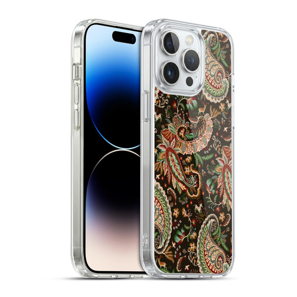 Ninola Mix Patterns Woodland Paisley Soft Gel Case for Apple iPhone 14 Pro Max & MagSafe