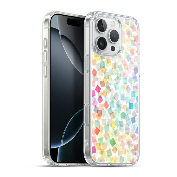 Ninola Mix Patterns Confetti Plaids Soft Gel Case for Apple iPhone 16 Pro Max & MagSafe