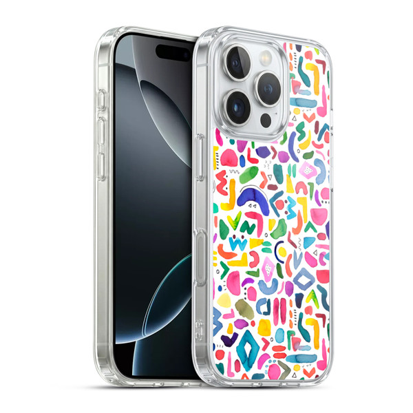 Ninola Mix Patterns Summer Tribal Soft Gel Case for Apple iPhone 16 Pro & MagSafe