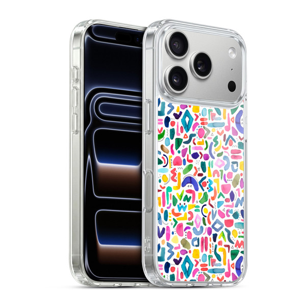 Ninola Mix Patterns Summer Tribal Soft Gel Case for Apple iPhone 17 Pro