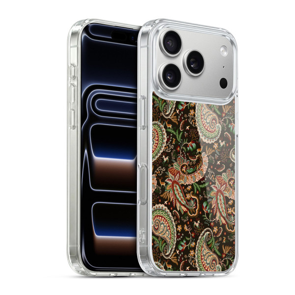 Ninola Mix Patterns Woodland Paisley Soft Gel Case for Apple iPhone 17 Pro