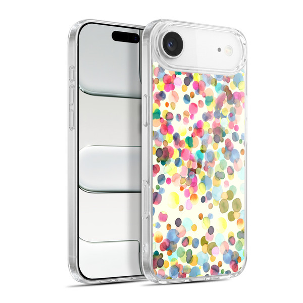 Ninola Watercolor Prints Dots Soft Gel Case for Apple iPhone 17 Air