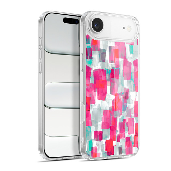 Ninola Watercolor Prints Pink Soft Gel Case for Apple iPhone 17 Air