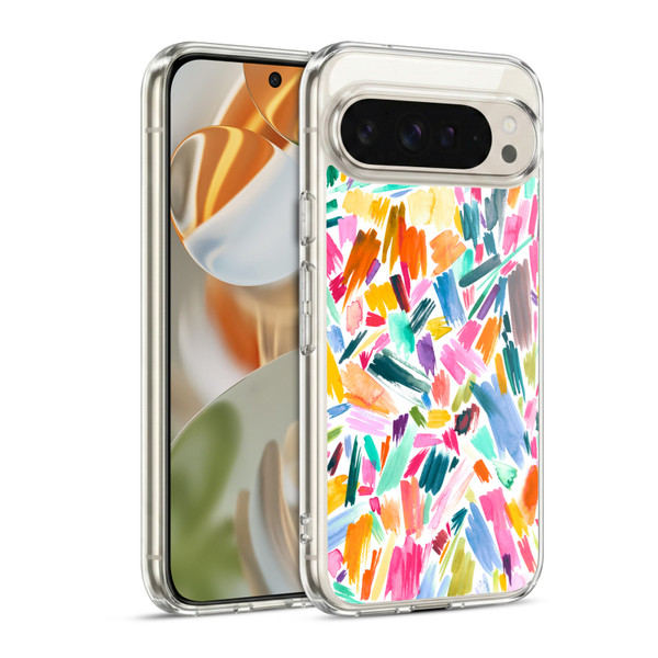 Ninola Watercolor Prints Scribble Soft Gel Case for Google Pixel 9 / Pixel 9 Pro
