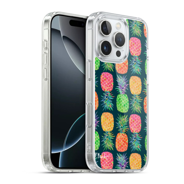 Paul Brent Wilderness Tahiti Pineapple Soft Gel Case for Apple iPhone 16 Pro & MagSafe