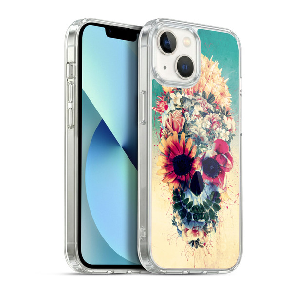 Riza Peker Skulls 6 Summer Soft Gel Case for Apple iPhone 13