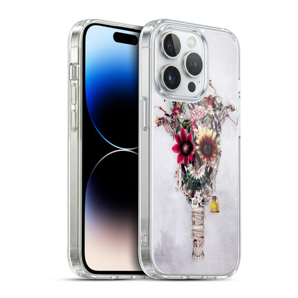 Riza Peker Skulls 6 Scarecrow Soft Gel Case for Apple iPhone 14 Pro & MagSafe