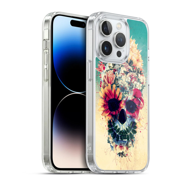Riza Peker Skulls 6 Summer Soft Gel Case for Apple iPhone 14 Pro & MagSafe