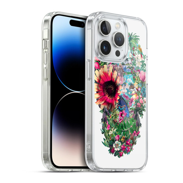 Riza Peker Skulls 6 Summer 2 Soft Gel Case for Apple iPhone 14 Pro & MagSafe