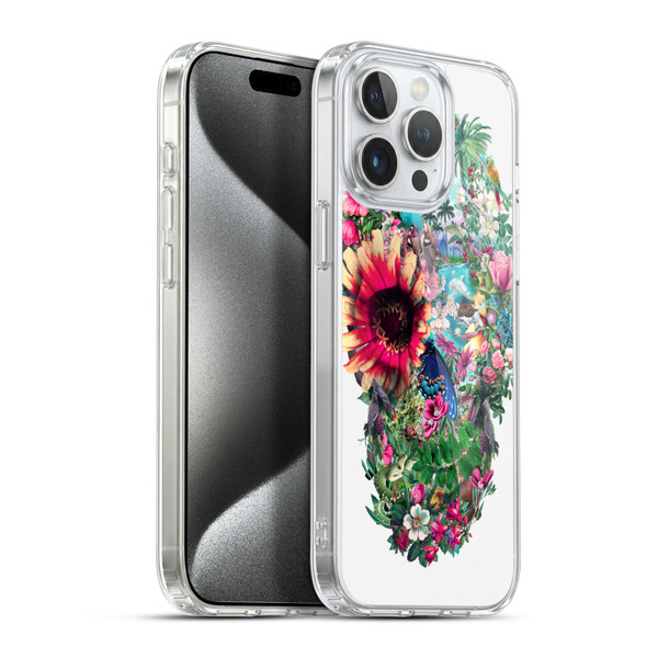 Riza Peker Skulls 6 Summer 2 Soft Gel Case for Apple iPhone 15 Pro Max & MagSafe