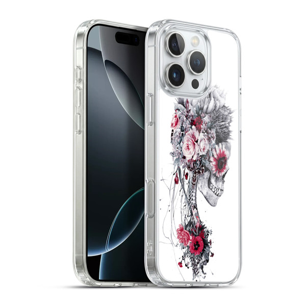Riza Peker Skulls 6 Bride Soft Gel Case for Apple iPhone 16 Pro Max & MagSafe