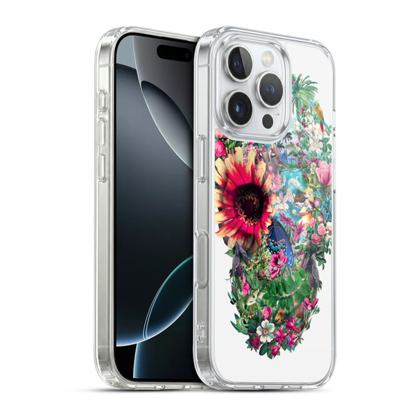 Riza Peker Skulls 6 Summer 2 Soft Gel Case for Apple iPhone 16 Pro & MagSafe