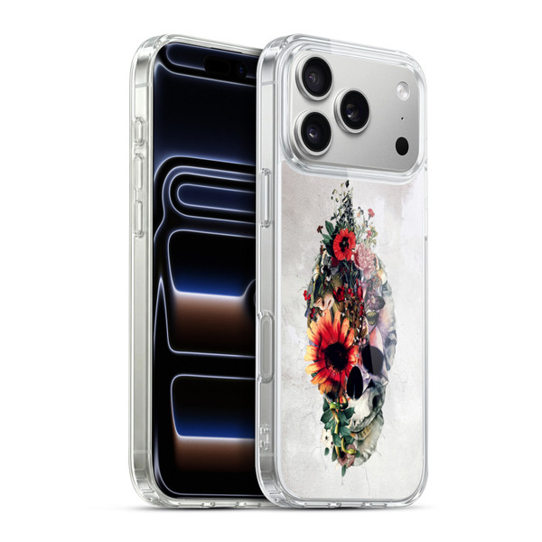 Riza Peker Skulls 6 Two Face Soft Gel Case for Apple iPhone 17 Pro Max