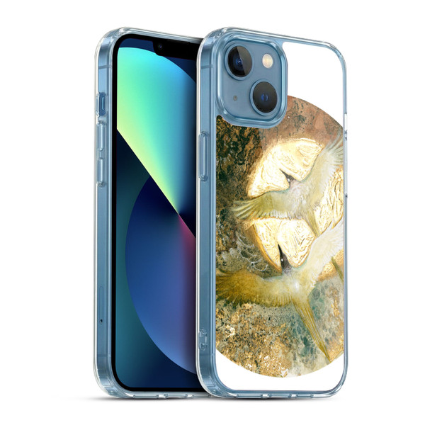 Stephanie Law Birds Duet Soft Gel Case for Apple iPhone 13 Mini & MagSafe