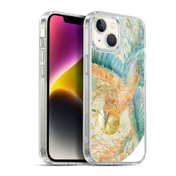 Stephanie Law Birds The Blue Above Soft Gel Case for Apple iPhone 14