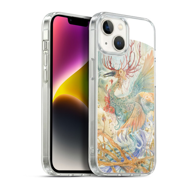 Stephanie Law Birds Phoenix 2 Soft Gel Case for Apple iPhone 14