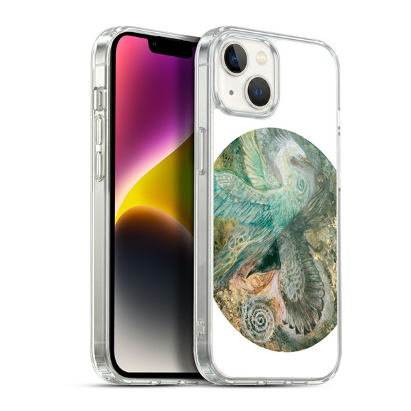 Stephanie Law Birds Divergent Soft Gel Case for Apple iPhone 14 Plus & MagSafe