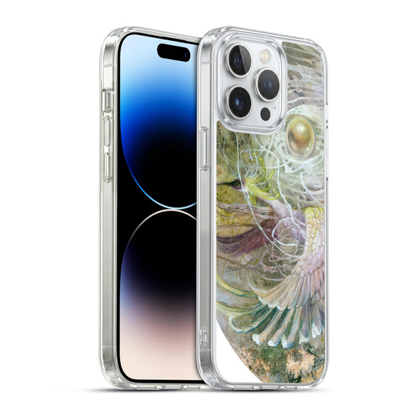 Stephanie Law Birds Unfurling Soft Gel Case for Apple iPhone 14 Pro Max & MagSafe