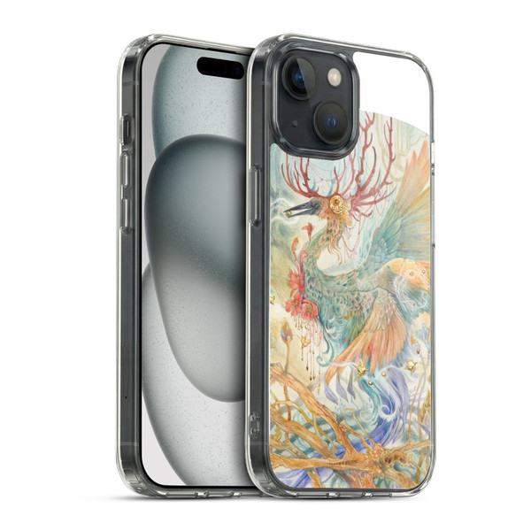 Stephanie Law Birds Phoenix 2 Soft Gel Case for Apple iPhone 15 & MagSafe
