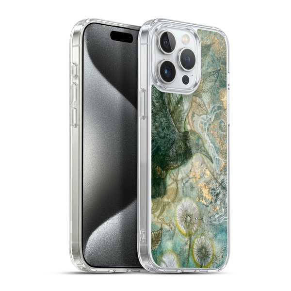Stephanie Law Birds Detached Shadow Soft Gel Case for Apple iPhone 15 Pro Max & MagSafe